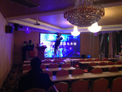 哈尔滨·思八达培训公司室内P6显示屏