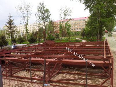 铁力P16全彩显示屏60㎡