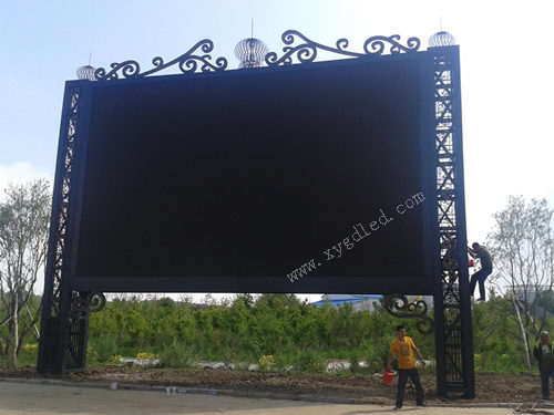 黑河锦河农场p16户外全彩led显示屏