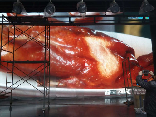 包头·60平方米p4全彩LED显示屏