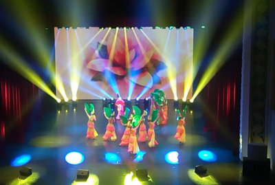 包头·60平方米p4全彩LED显示屏