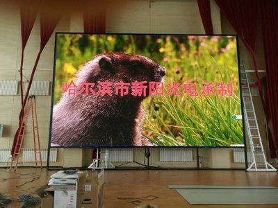 宝泉岭农场局直小学·P4全彩LED显示屏
