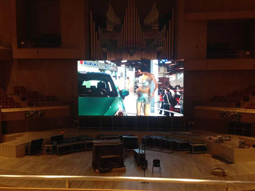 哈尔滨音乐厅·室内全彩LED显示屏