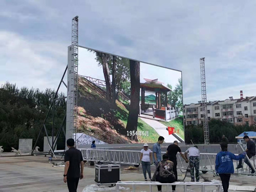 建三江广场·户外P6全彩LED显示屏