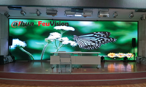 大华丰视P3户内LED显示屏（哈市某某幼儿园）