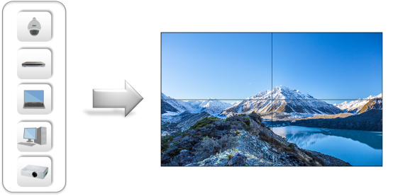 大华丰视液晶拼接屏