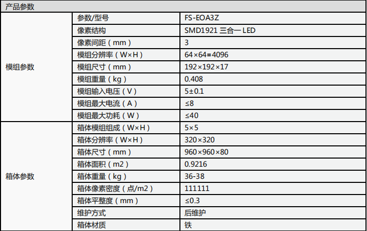大华丰视户外P3全彩LED显示屏