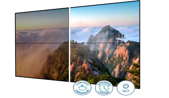 大华丰视液晶拼接屏